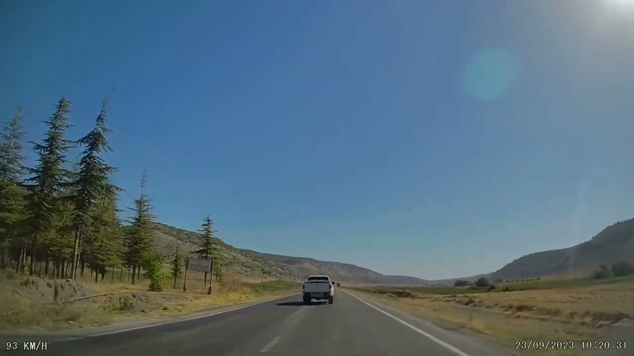 Eskişehir : Alpu - Mihalıççık Yolu  Bölüm : 1 ( Doğanoğlu'na kadar )