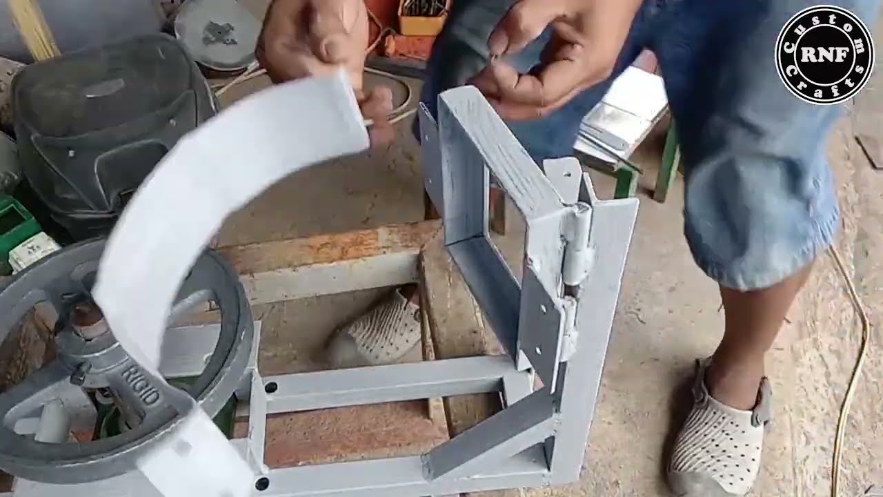 DIY Generator bracket with belt tension adjuster