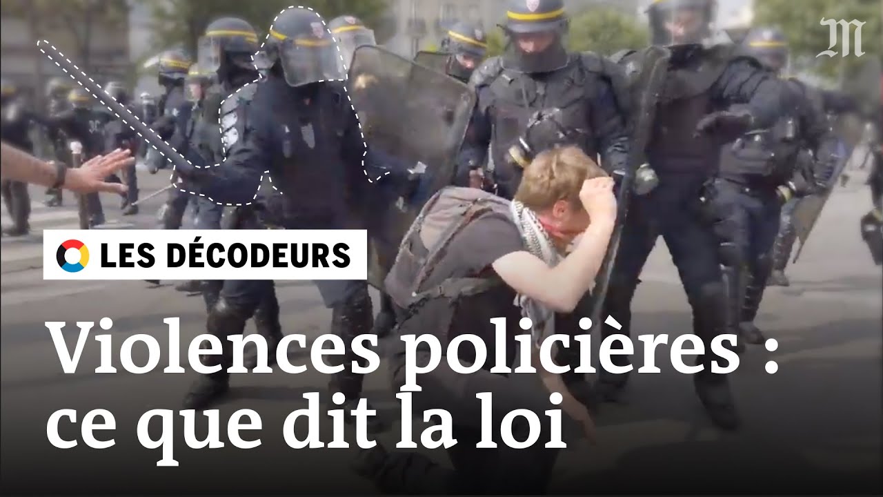 Violences policières : les images décryptées #LesDécodeurs