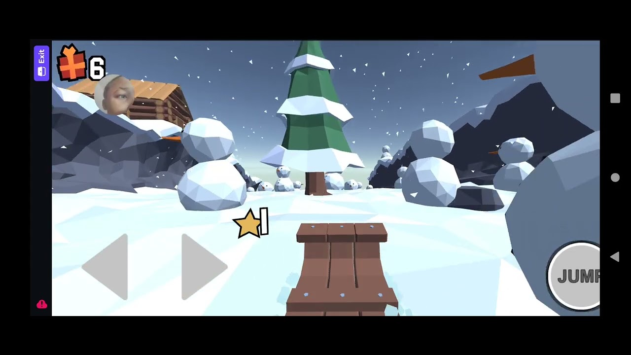 playing snow rider part 1