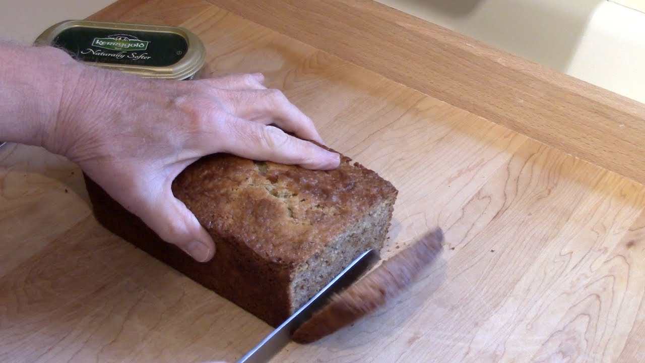 Video # 5 uses for leftover sourdough culture  -  Banana Bread