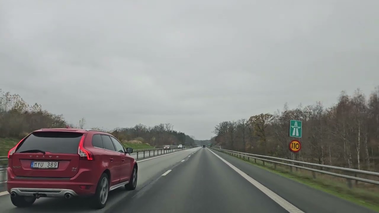Pietų Švedija 🇸🇪 išvykimas iš kelto Klaipėda - Karlshamn 🇱🇹🇸🇪 +9°C