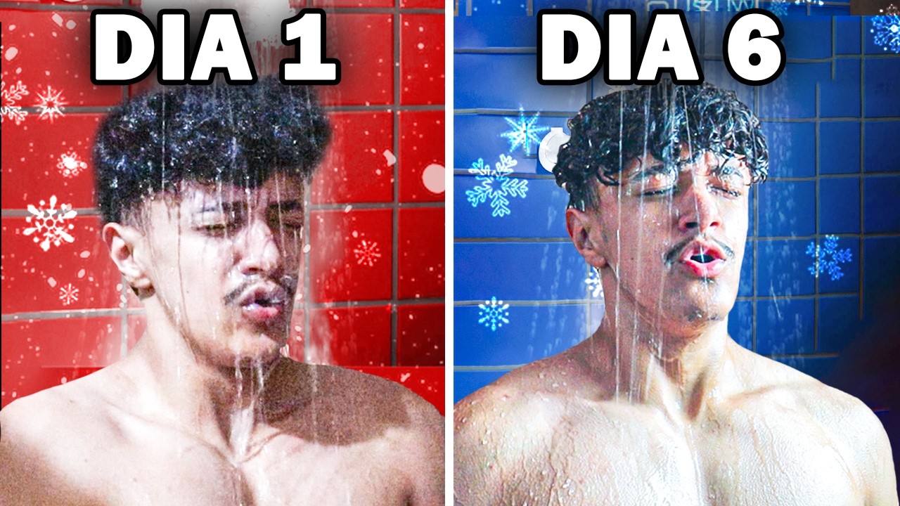 7 Dias Tomando BANHO GELADO