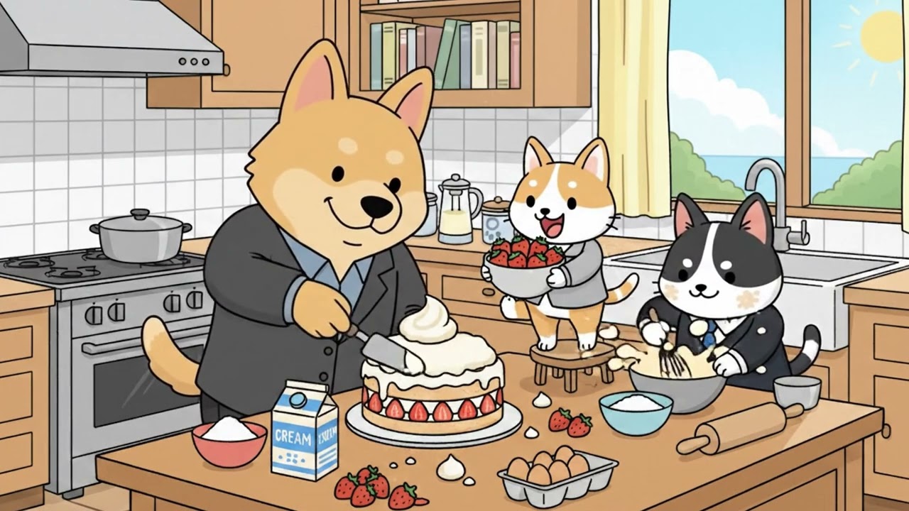 lofi bakery shop radio 🍓 sweet & cozy beats for baking / focus