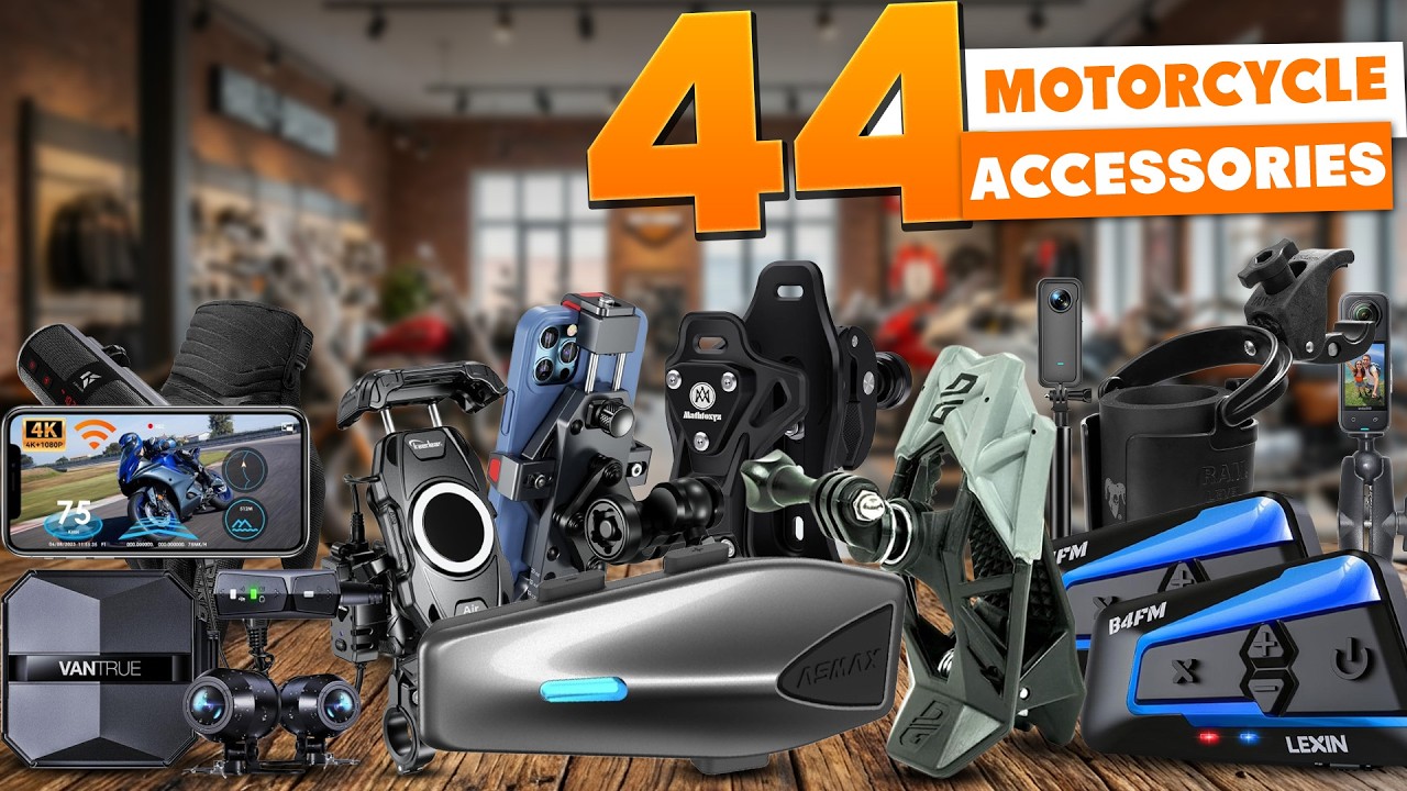 44 потрясающих мотоциклетных аксессуара на Amazon, которые захочет каждый мотоциклист.