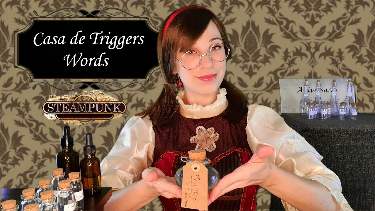 Cinematic ASMR | Casa de Trigger Words Roleplay | Steampunk  | SusurrosdelSurr #ticoti