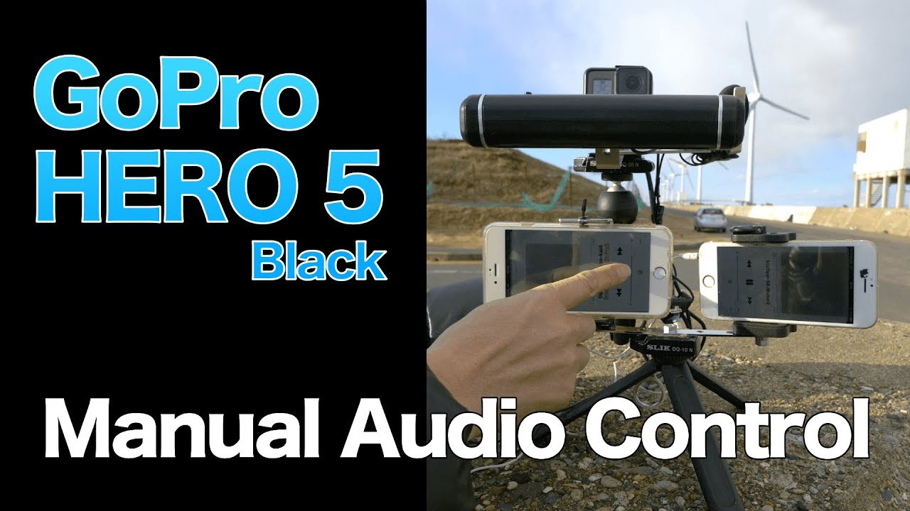 GoPro HERO5 Black Japan Manual Audio Control / Three built-in microphones settings comparison [WQHD]