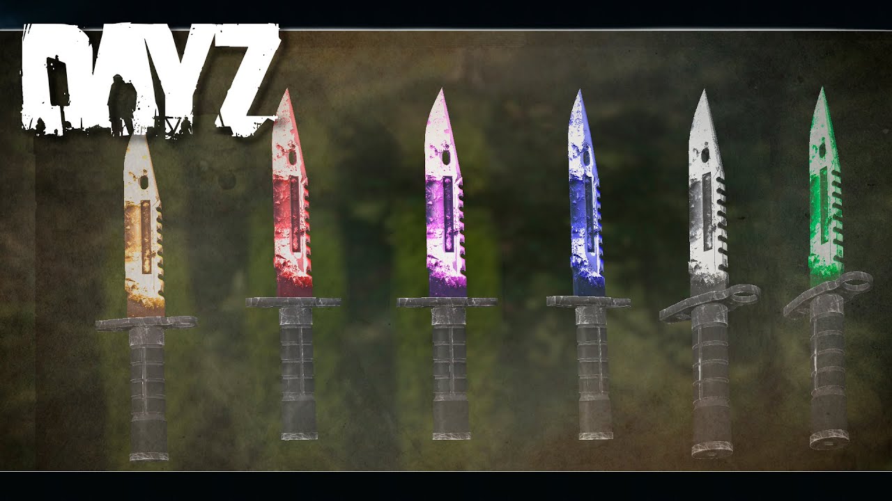 DayZ. Mod One Second Knife Pack - Bayonet Tactical Knife