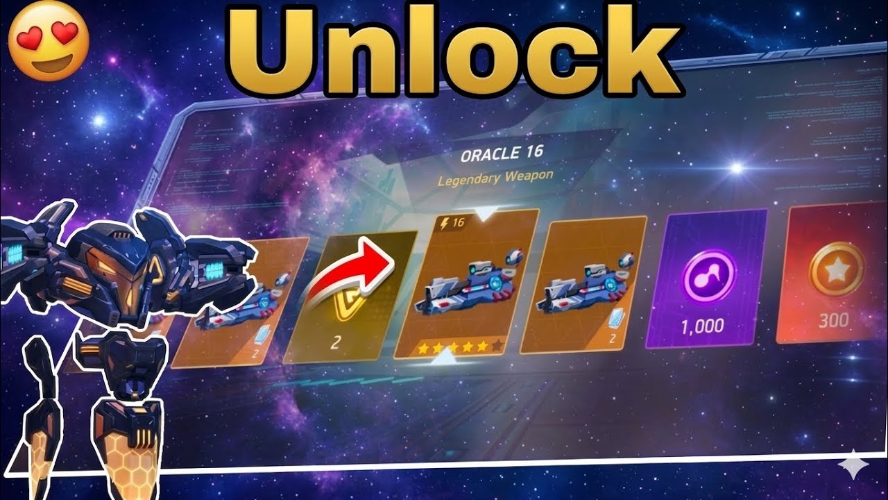 ORACLE 16 UNLOCK🥳 in 1 spin luck free token in mech arena new create ruah event Gemini 10 