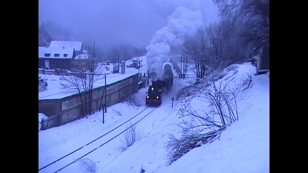 94 1538 mit Doppelstockeinheit im Winter 2007