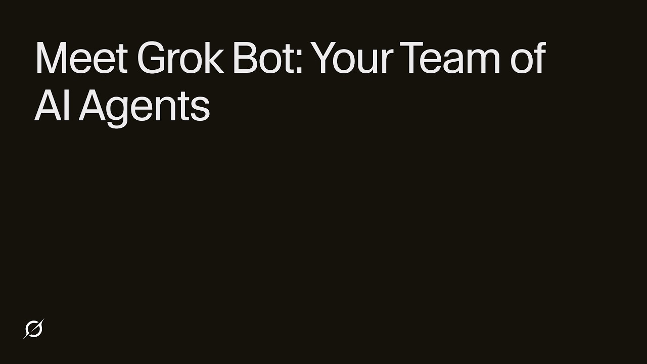 Meet Grok Bot: Your Team of AI Agents