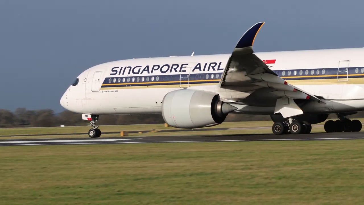Multiple heavies departing and Emirates A380 arriving