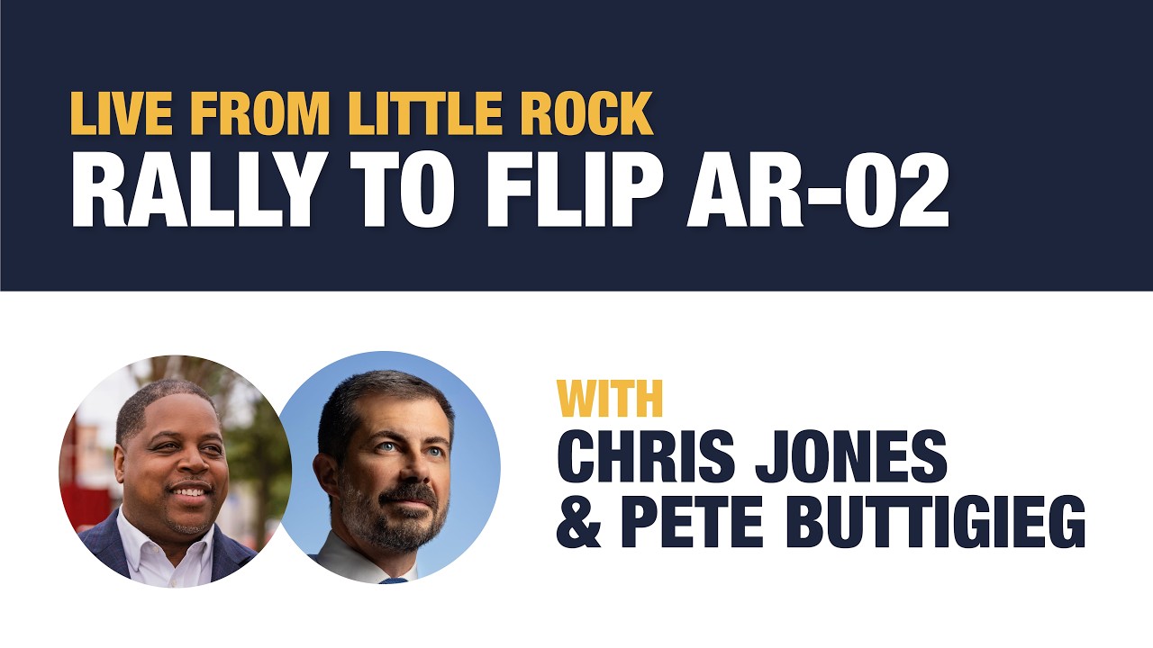 Pete Rallies with Chris Jones, Live in Little Rock