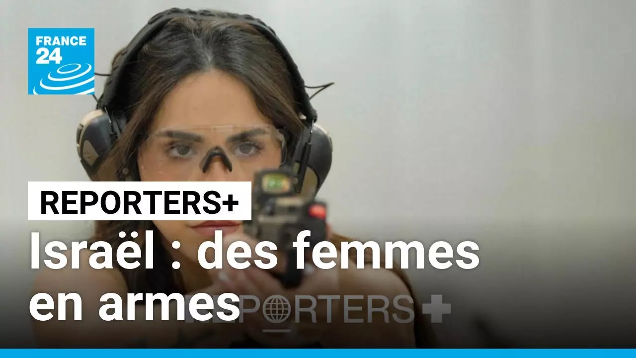 En Isra&euml;l, la ru&eacute;e vers les armes des femmes apr&egrave;s le 7-Octobre &bull; FRANCE 24
