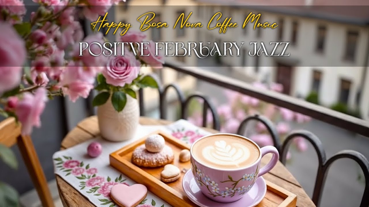 Good Mood Coffee Jazz ❄️ Bossa Nova Instrumental & Café Balcony Ambience for Relax & Inspiration