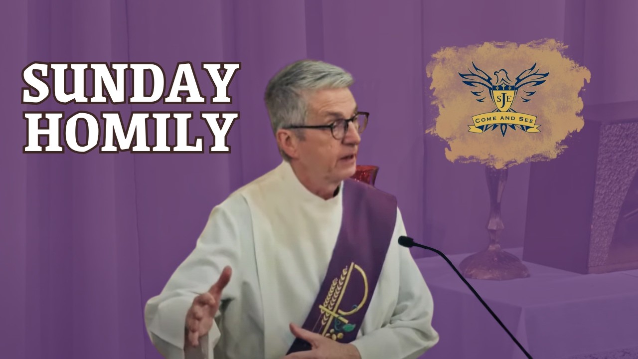 Homily, 3rd Sunday in Lent, March 8, 2026 - St John the Evangelist Catholic Church, Jackson Michigan