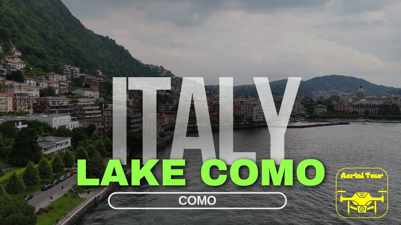 Como, Lake Como Aerial Views in 4K | Stunning Drone Tour Over Italy’s Most Beautiful Lake