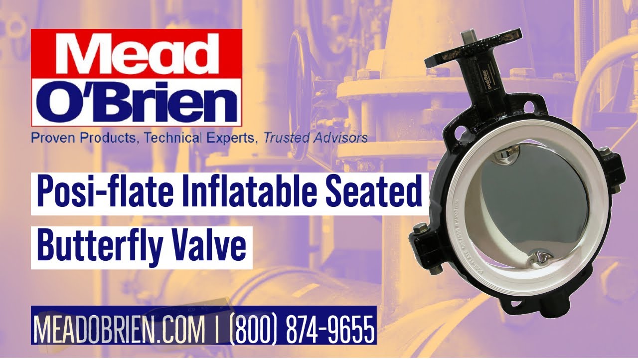Inflatable Seat Butterfly Valves - Posi-flate