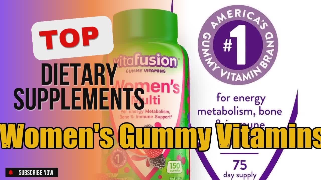 Top 10 Dietary Supplements about Women's Gummy Vitamins BEST of All Time