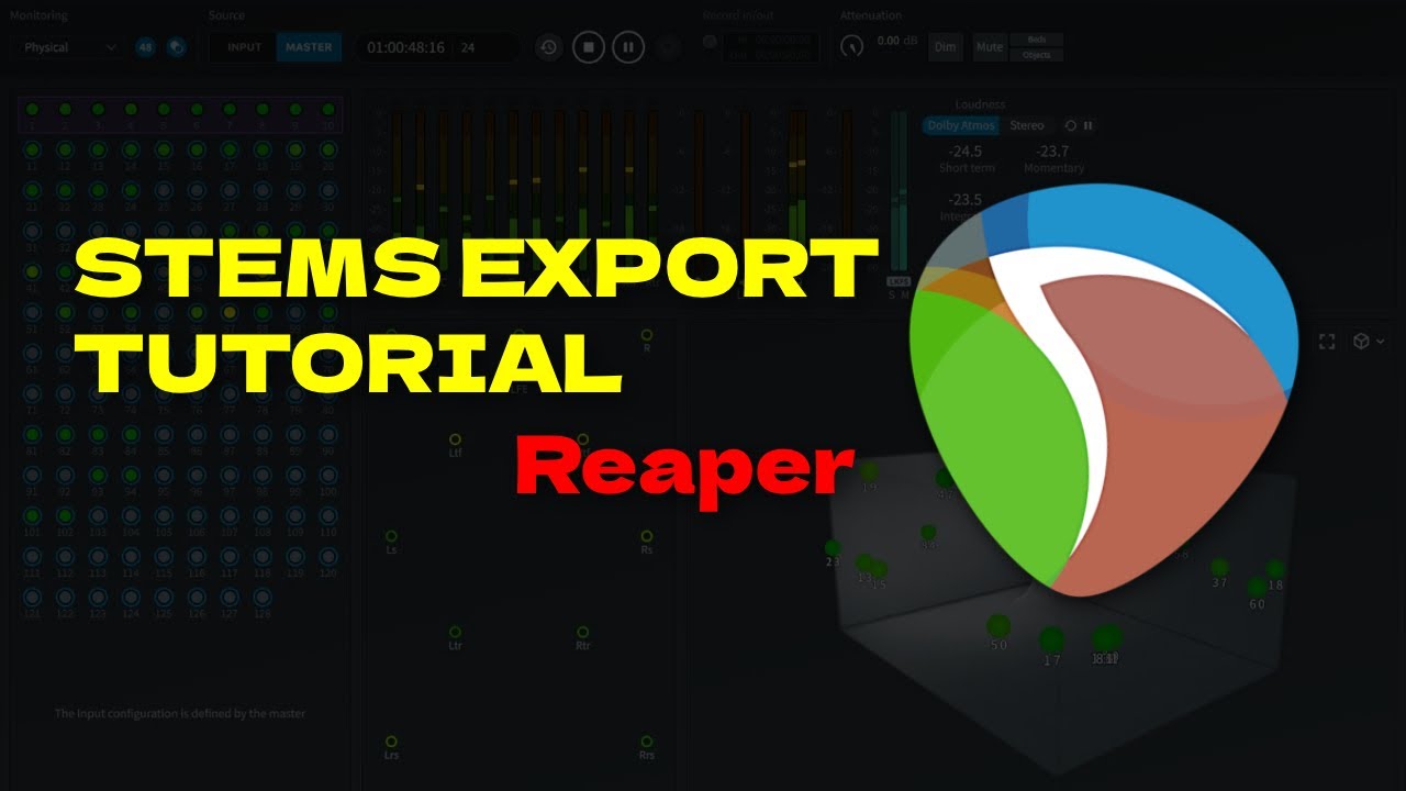 How to Export Stems in Reaper for Mixing & Mastering