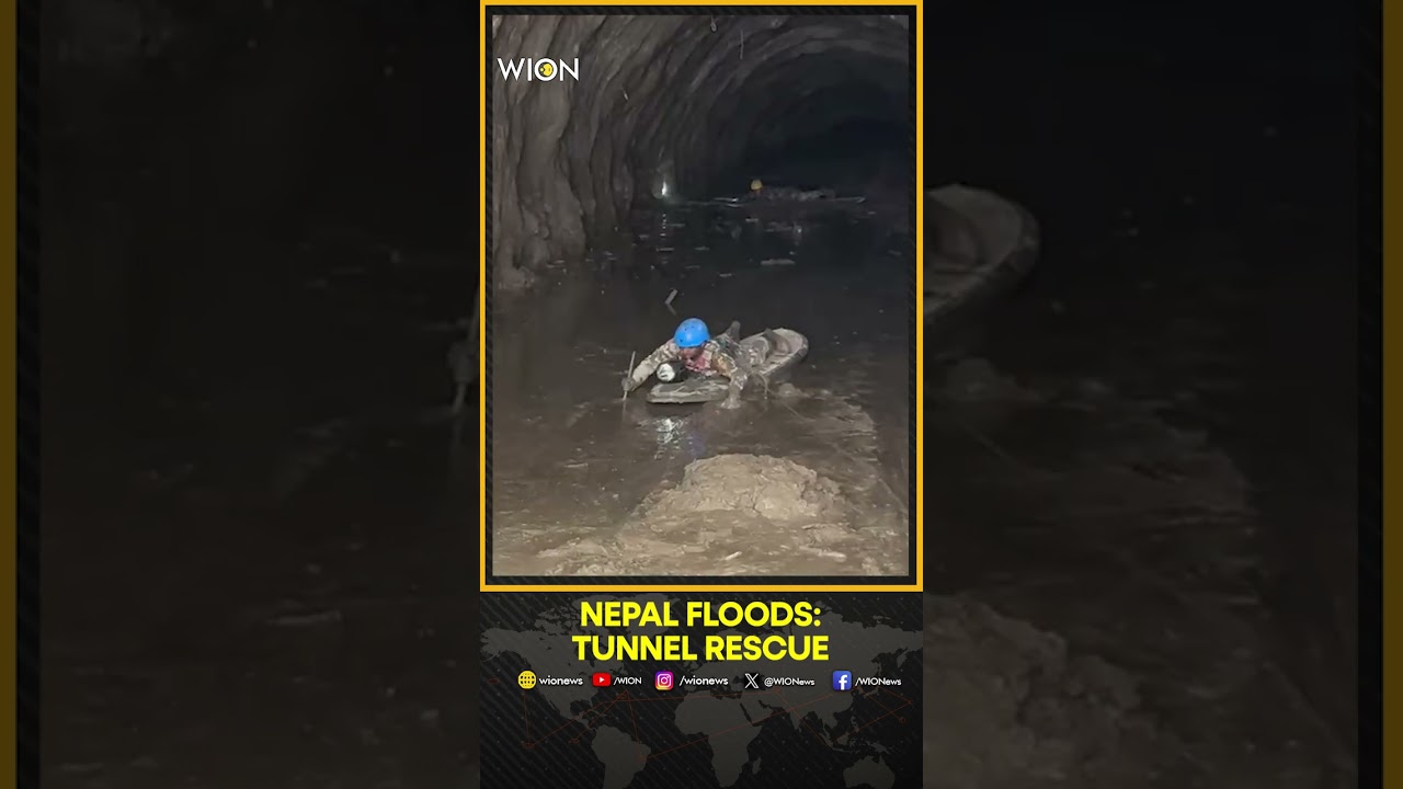Nepal Floods: Indian Tunnel Rescue Team Makes Progress at Chilime | WION Shorts