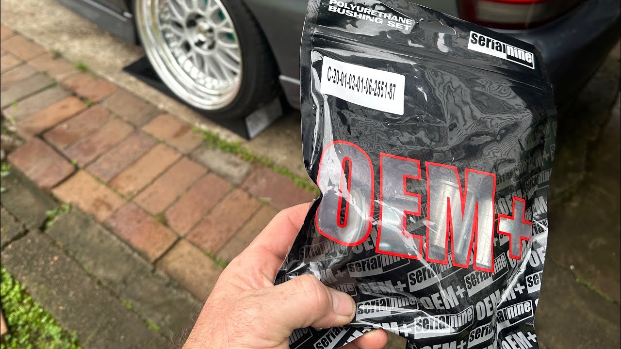 How to install Serial Nine OEM+ Rear upper camber arm bushings JZX90/100