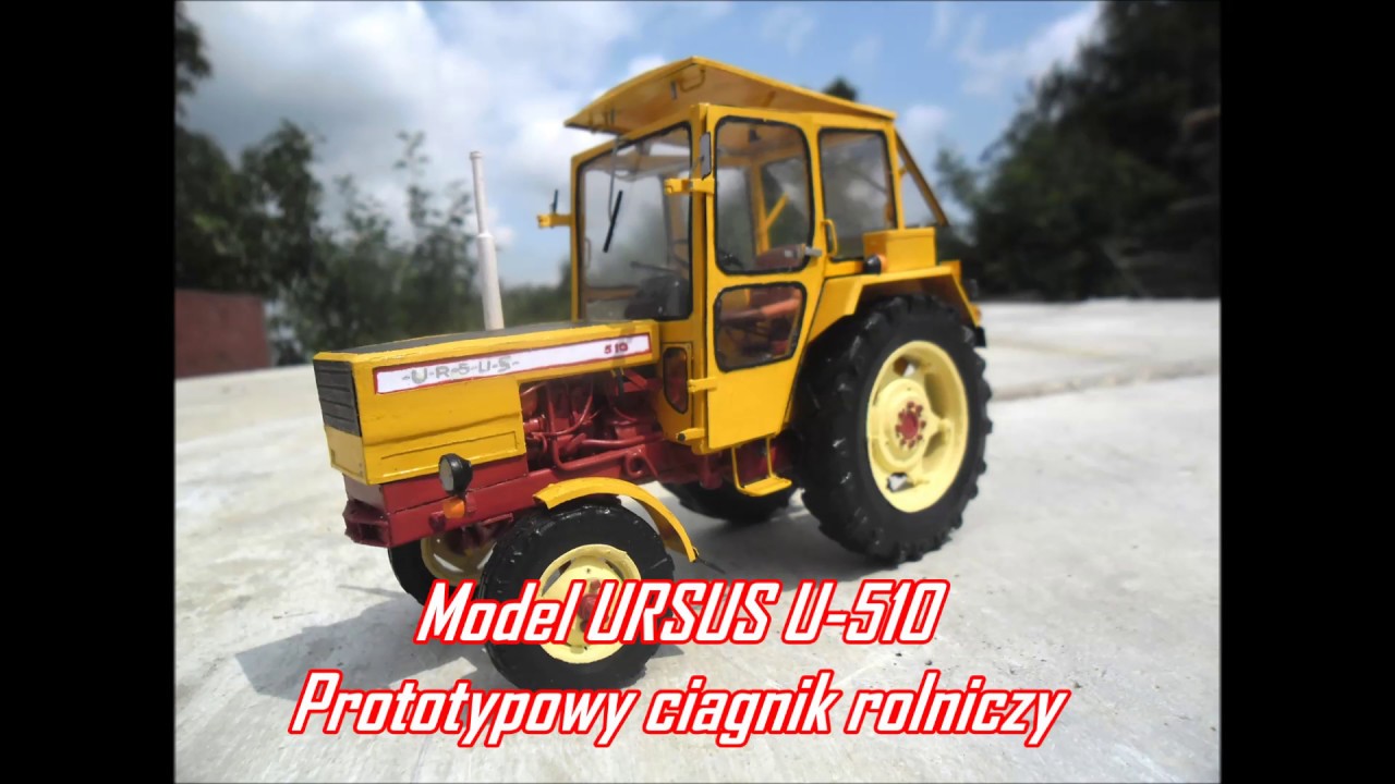 ModelezCl - Budowa modelu ciągnika Ursus U-510