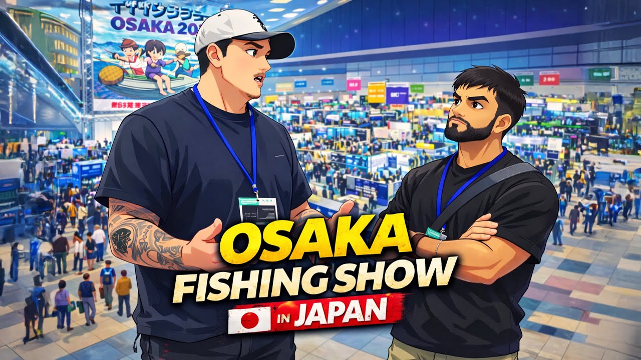 Worlds Largest Japanese Fishing Show (Crazy JDM Fishing Gear)