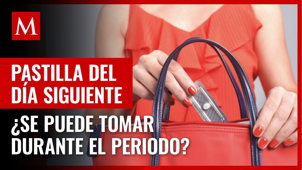 ¿Qué pasa si tomo la pastilla del día siguiente durante mi periodo?