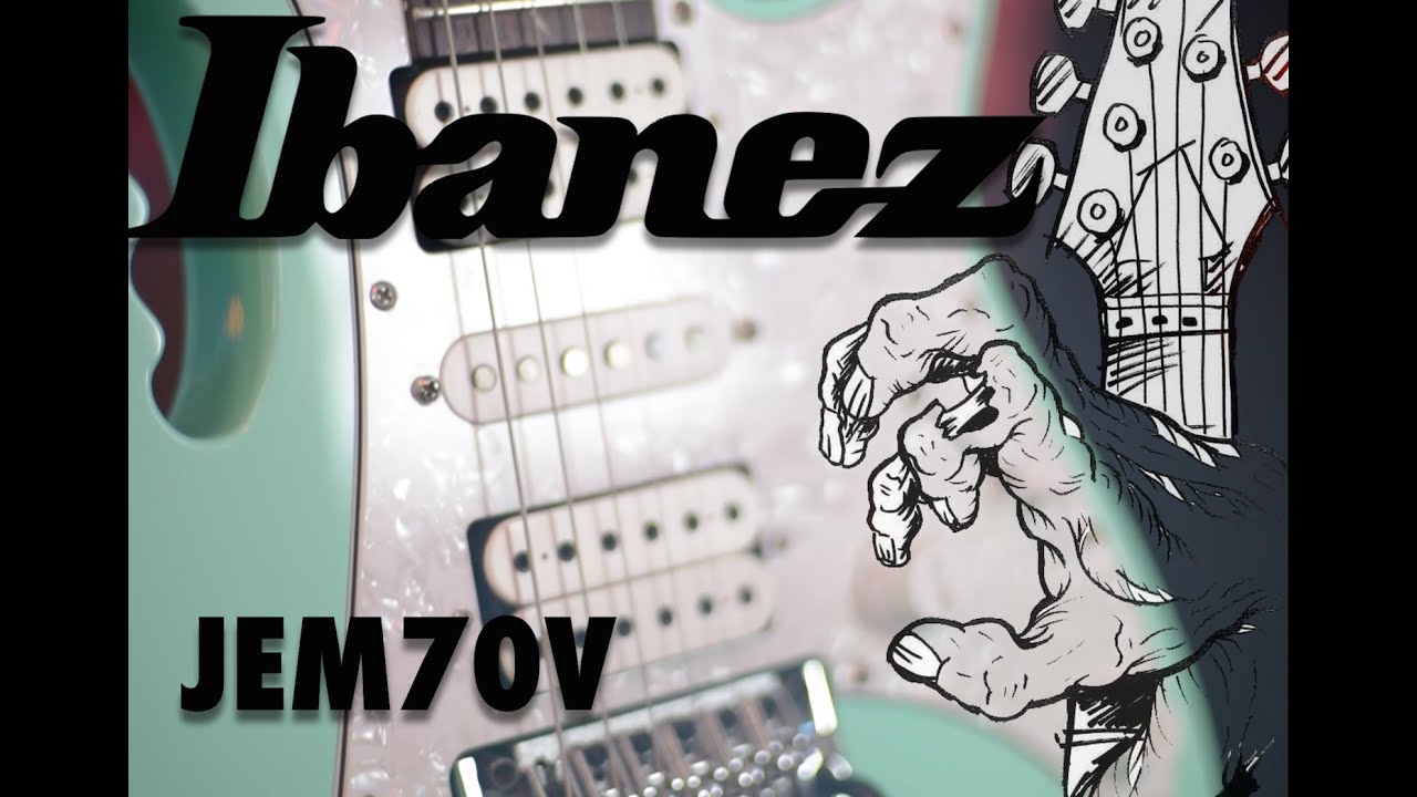 Ibanez Premium Steve Vai JEM70V Electric Guitar, SFG