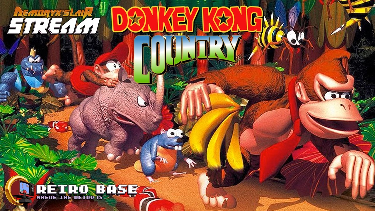 [Стрим] Donkey Kong Country.