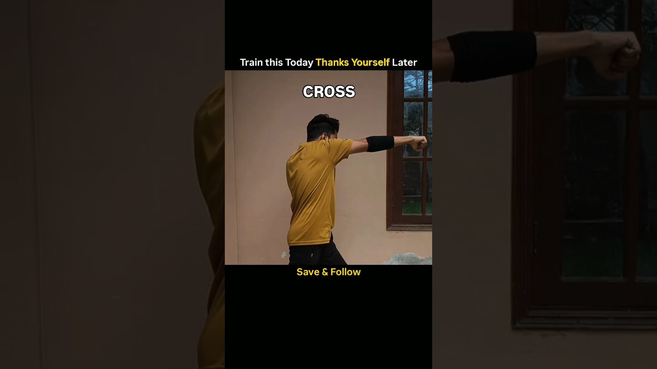Simple but Brutal Boxing combo for Self defense #boxing #mma #selfdefense #trendingshorts