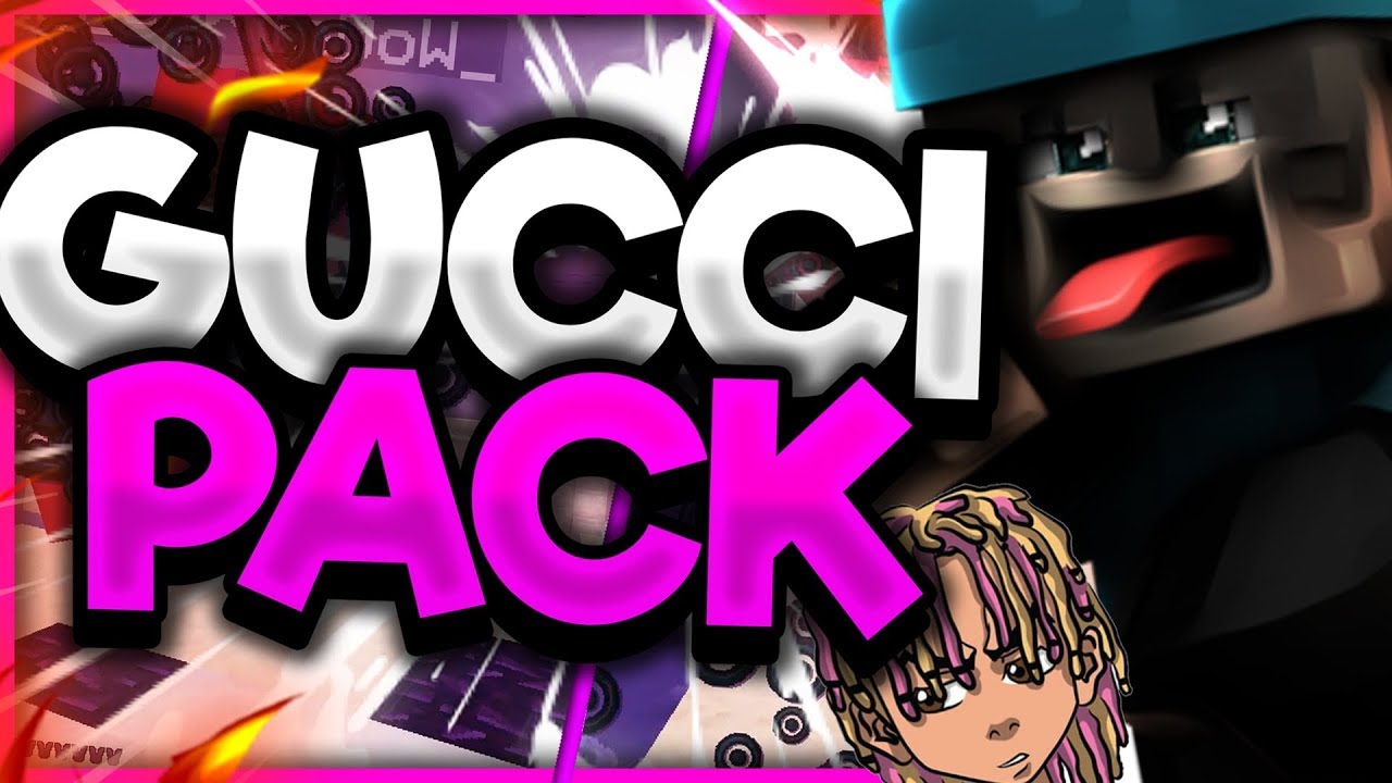 GUCCI PACK ✔ RESSOURCE PACK PVP HD ET NO LAG (1.7/1.8/1.9) !