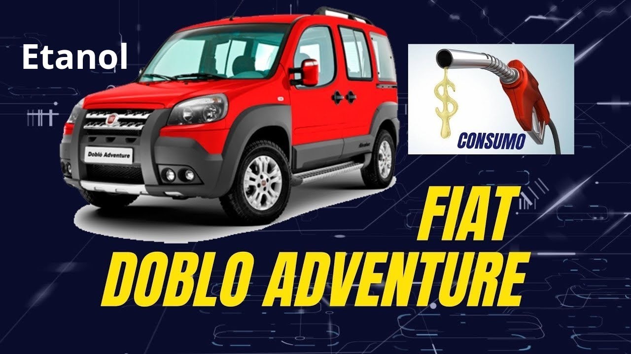 🟢 REAL CONSUMO FIAT DOBLO 1.8 ADVENTURE NO ETANOL / O MELHOR TESTE DO YOUTUBE!