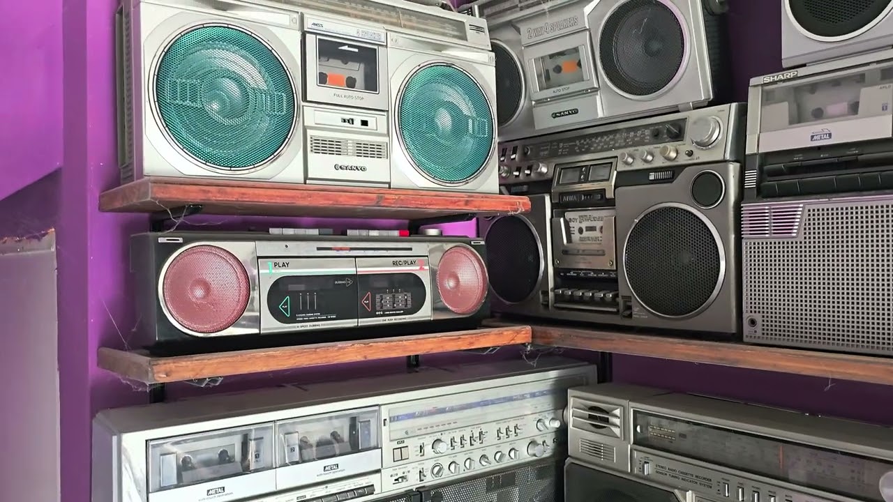 boombox vintage my old  collection