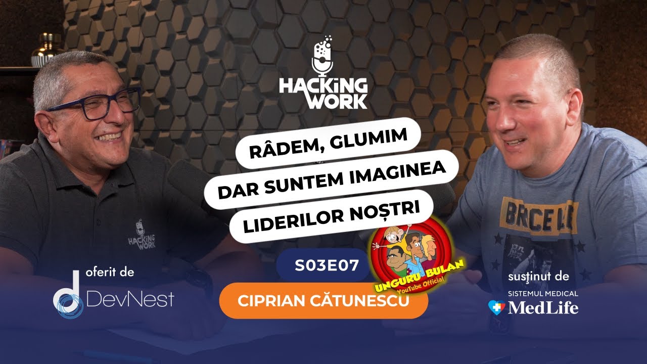 Ciprian Cătunescu, Unguru Bulan: Râdem, glumim, dar suntem imaginea liderilor noștri | S03E07