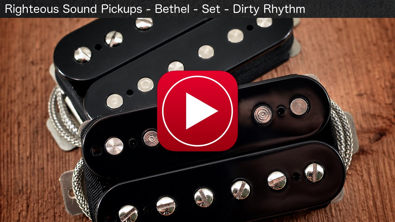 Righteous Sound Pickups - Bethel - Set - Dirty Rhythm