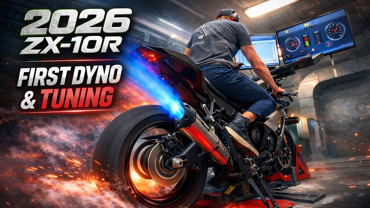 Первый тюнингованный Kawasaki ZX-10R 2026 года в США!! Сравнение в стандартной комплектации и с т...