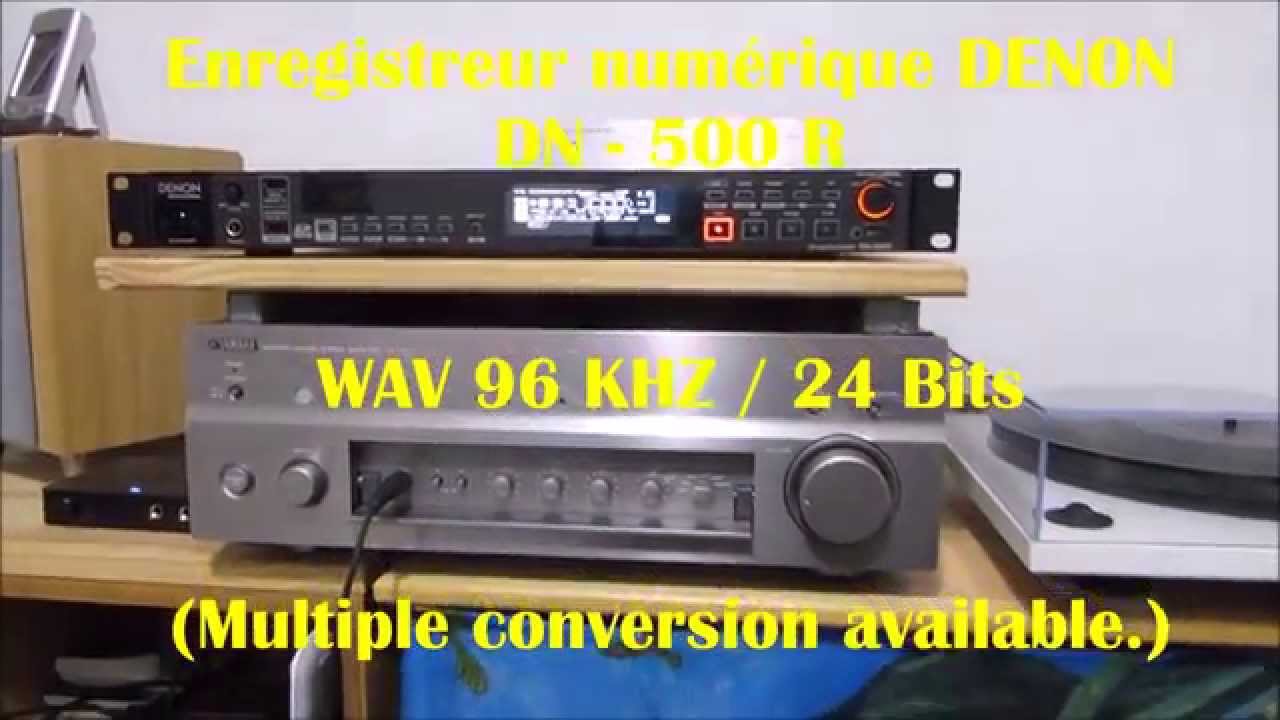 Enregistreur numérique DENON DN-500R
