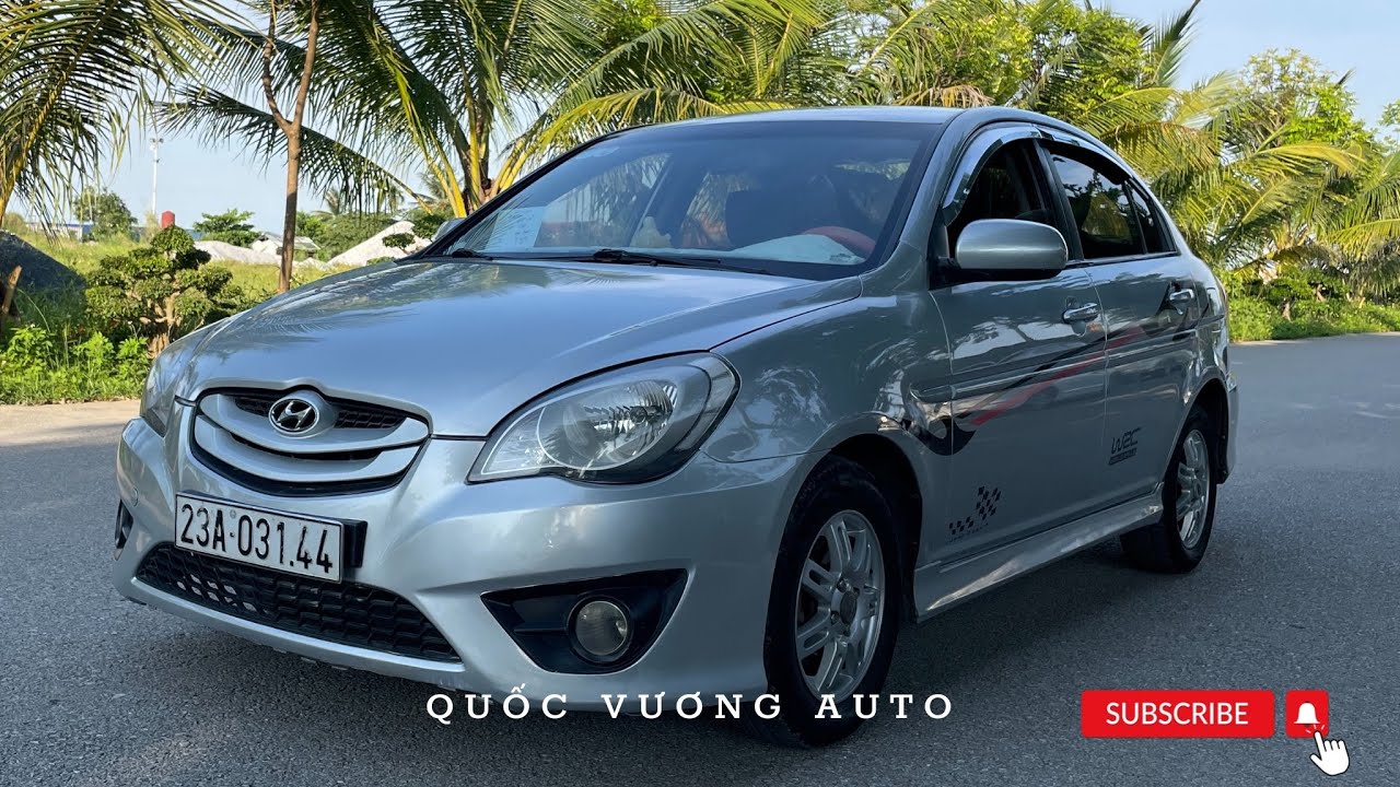 Cập bến Huyndai Verna 2010 MT siêu nét | keo chỉ zin đét | Hàng thuốc chuột | Chỉ hơn 100Tr