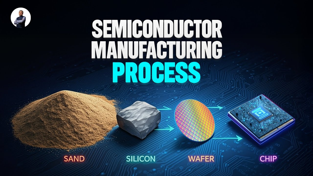From Sand to Chips ।  Know the Semiconductor Manufacturing Process