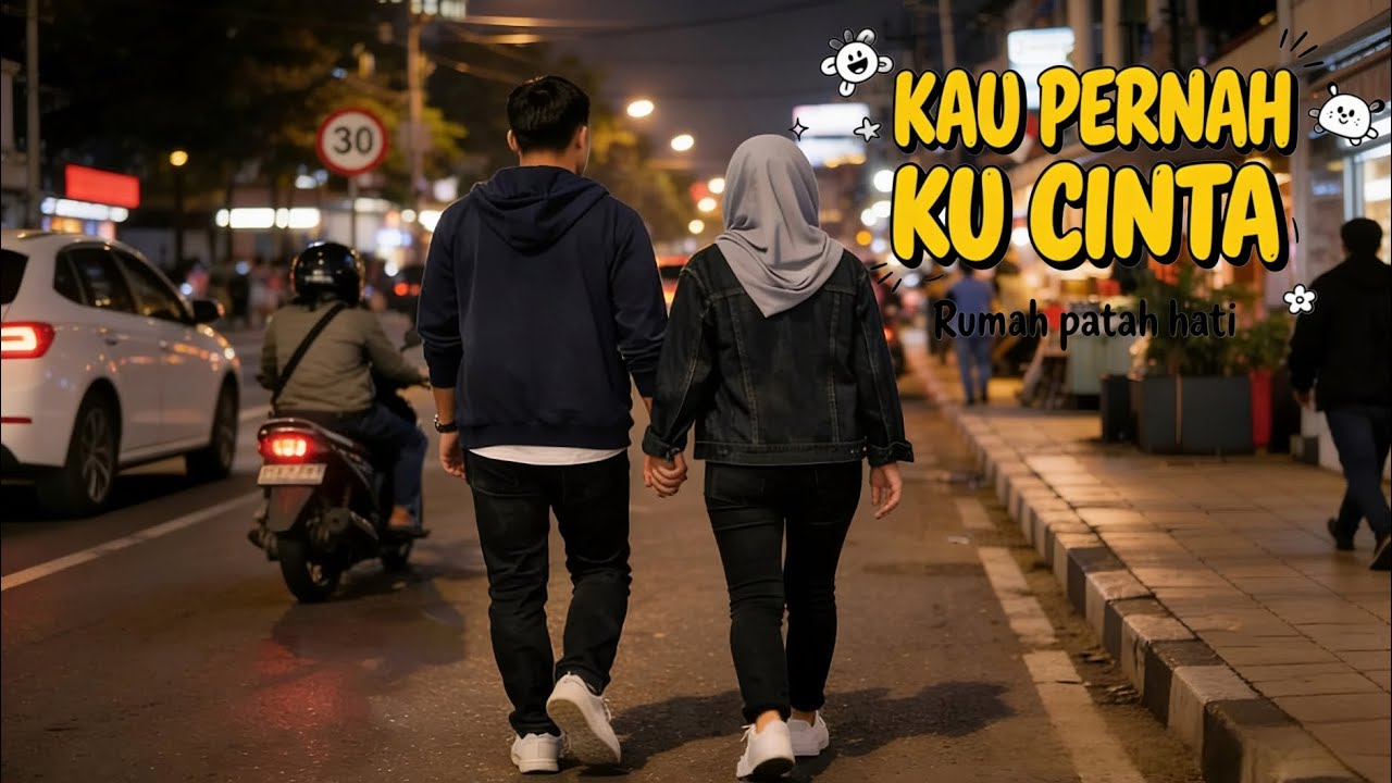 RUMAH PATAH HATI - KAU PERNAH KU CINTA (Official lyric video) | SLOW ROCK