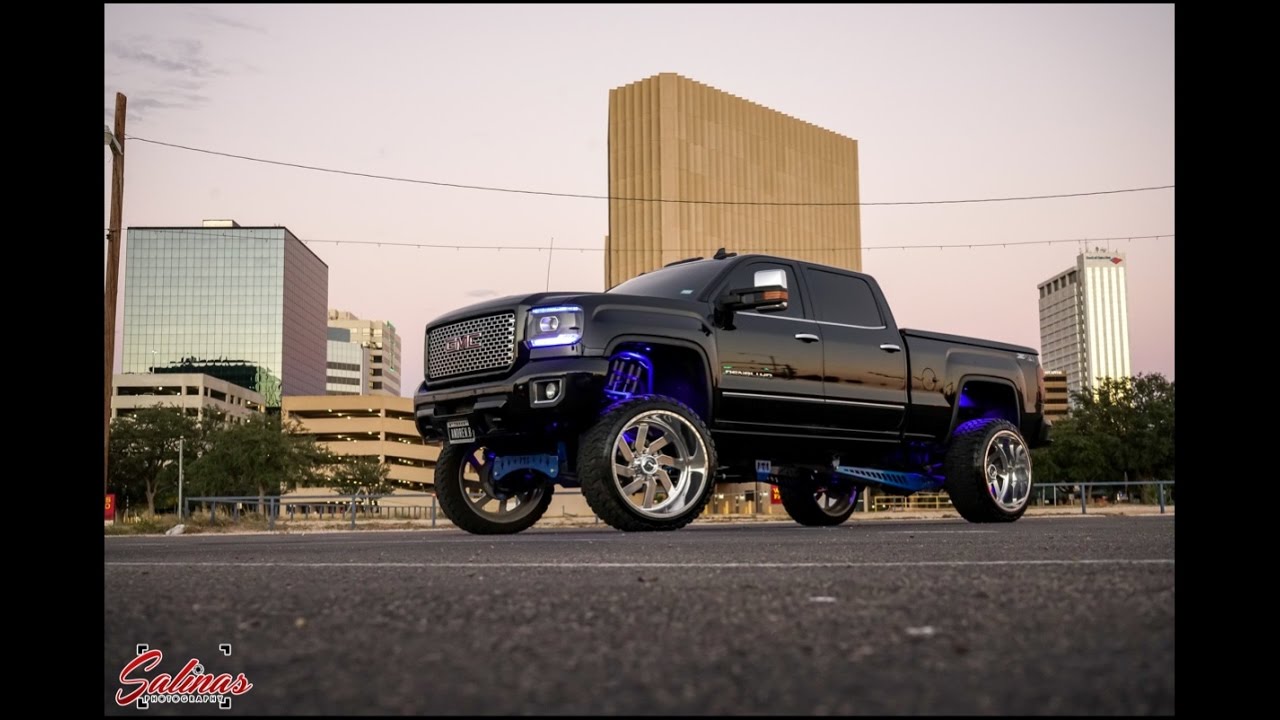 Big lifted GMC Denali 10