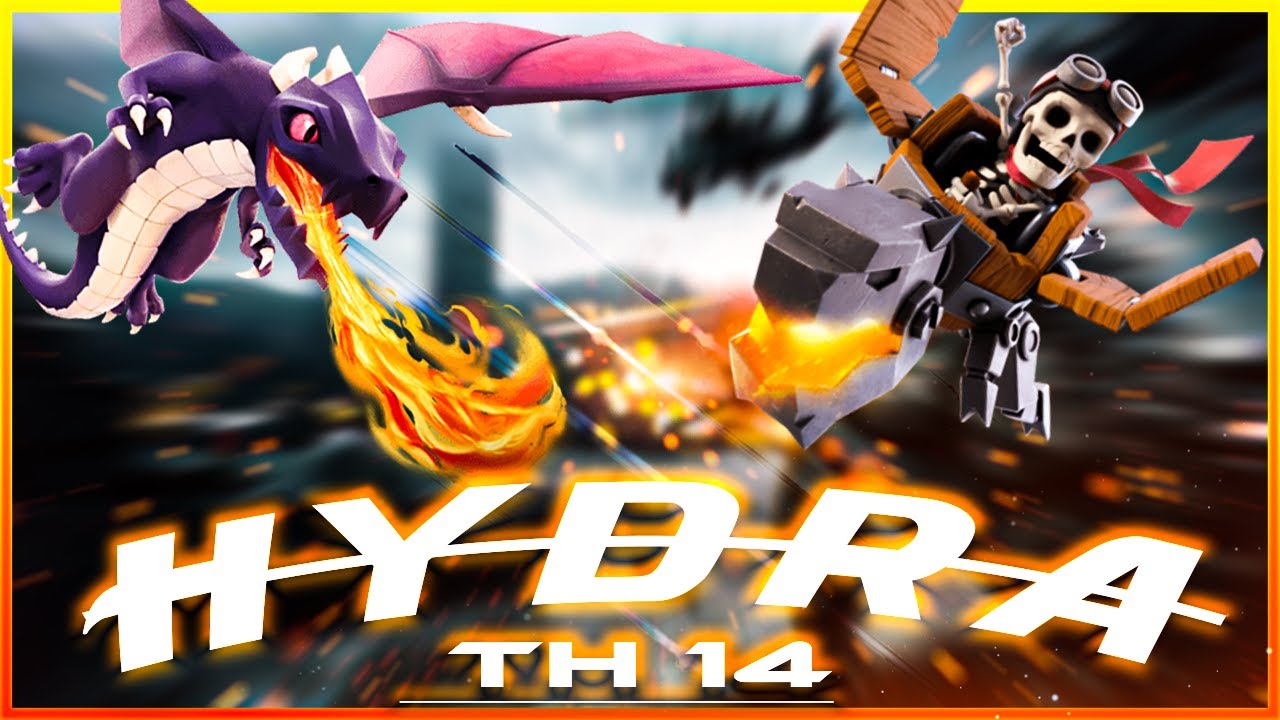 HYDRA IS STILL THE STRONGEST STRATEGY OF TH14!!TH14 AIR ATTACK STRATEGY