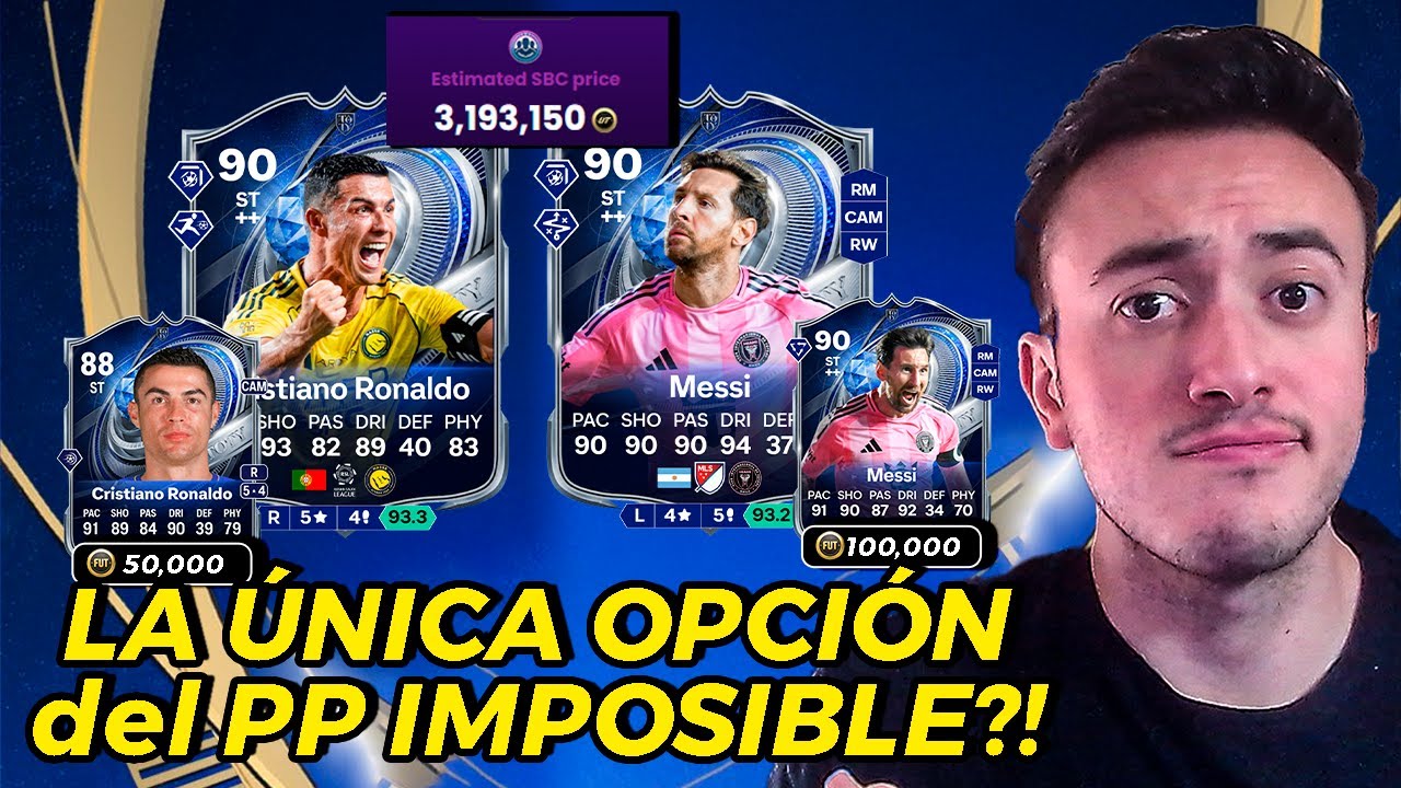 ÚNICO PROBLEMA y SOLCUÓN del PP de CR7 y MESSI TOTY