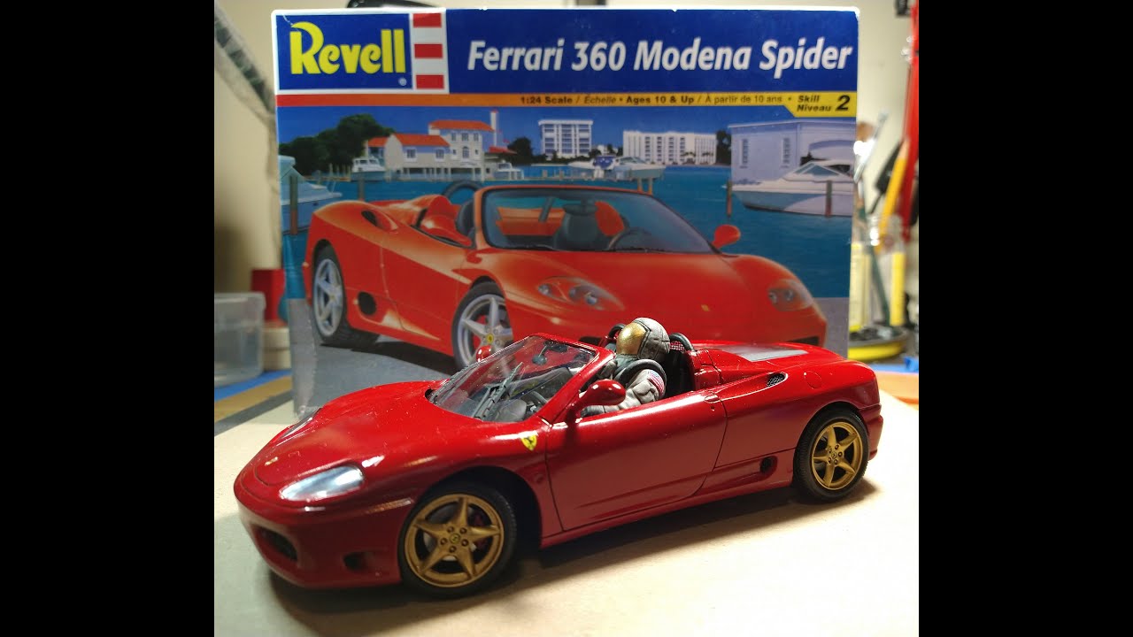 Radar Rider Revell Ferrari 360 Build