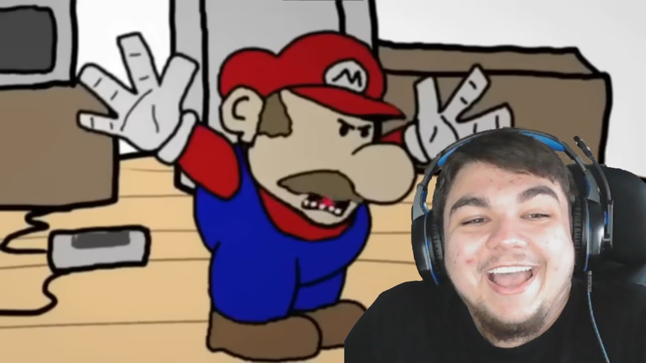 Mario hat AGGRESSIONSPROBLEME! | Reaktion auf Mad Mad Mario 1-5 Deutsch