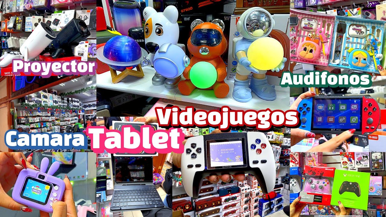 Tienda ECONÓMICA con TECNOLOGIA DE PUNTA 😱 Nuevos TABLETS / Consolas de VIDEOJUEGOS/ AUDIFONOS..