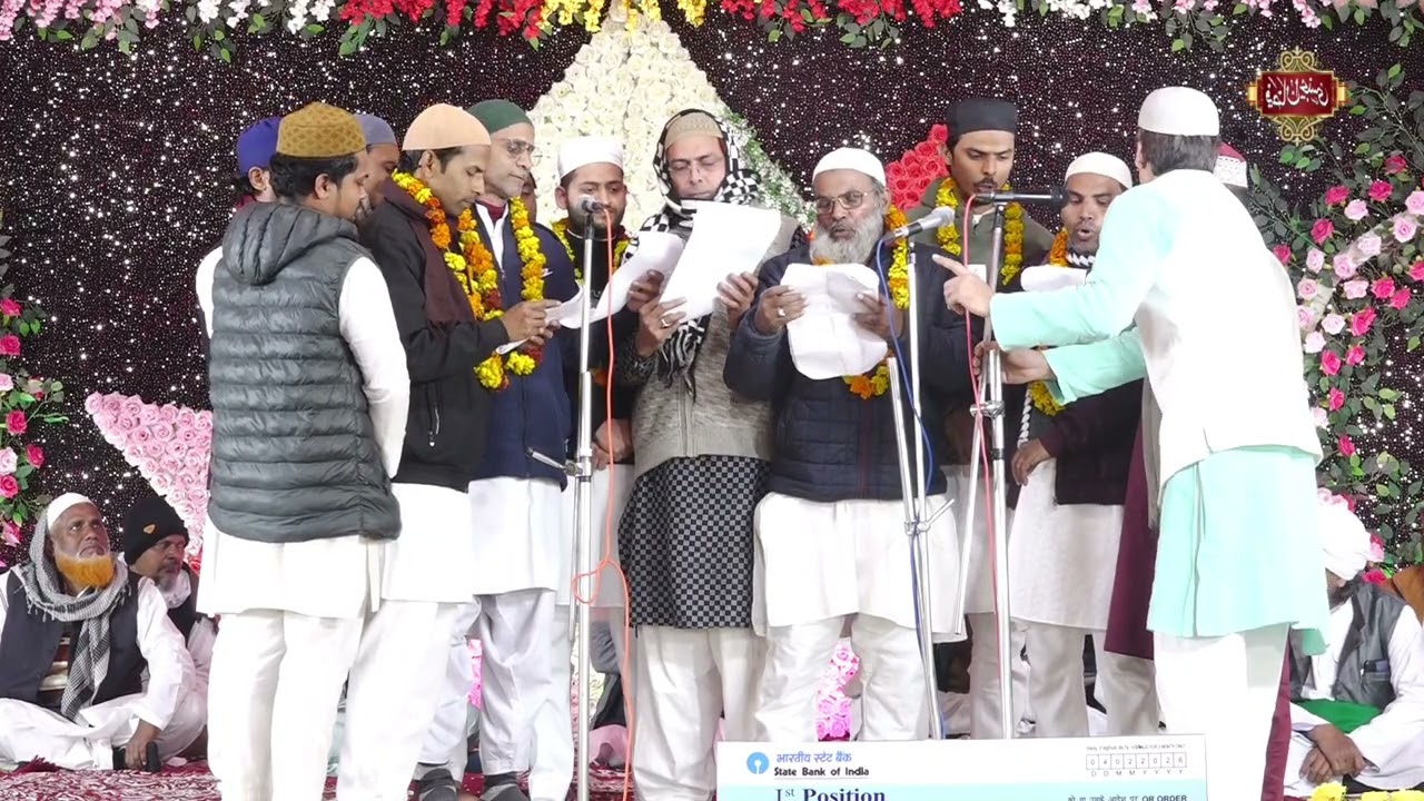 Anjuman Shayday e Rasool Qazipura Tanda||Naatiya Muqabila Chintaura Kala Tanda +91 93071 96090