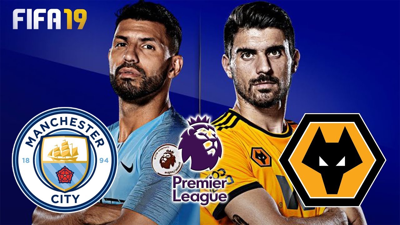 FIFA 19 - Manchester City vs Wolves - Premier League 2018/19 - Full Match & Highlights - Etihad